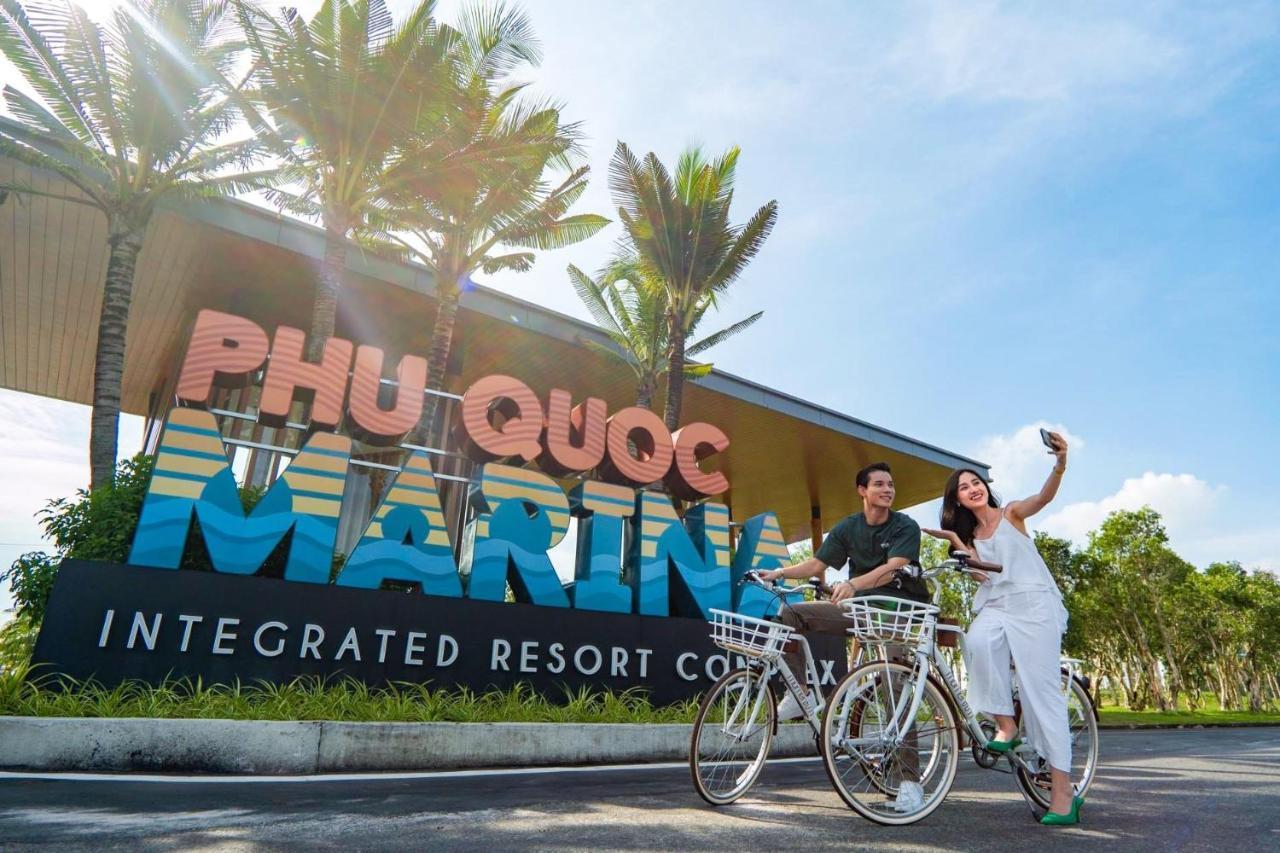 Marina Resort Waterfront Minh Phu Quoc Beach Swimming Pool Exterior foto
